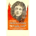 thumbnail image 1 of The Flame Of Life Priscilla Dean 1923. Movie Poster Masterprint (11 x 17), 1 of 1