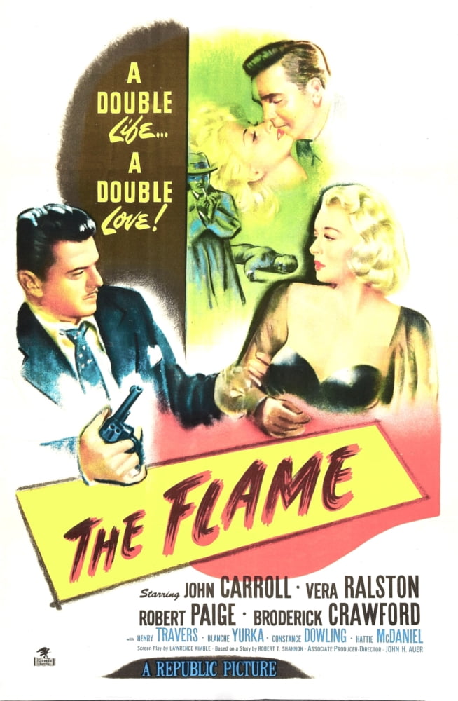The Flame U Canvas Art - (11 x 17)