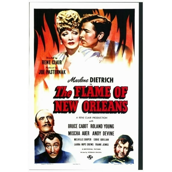 The Flame of New Orleans Movie Poster Print (27 x 40)