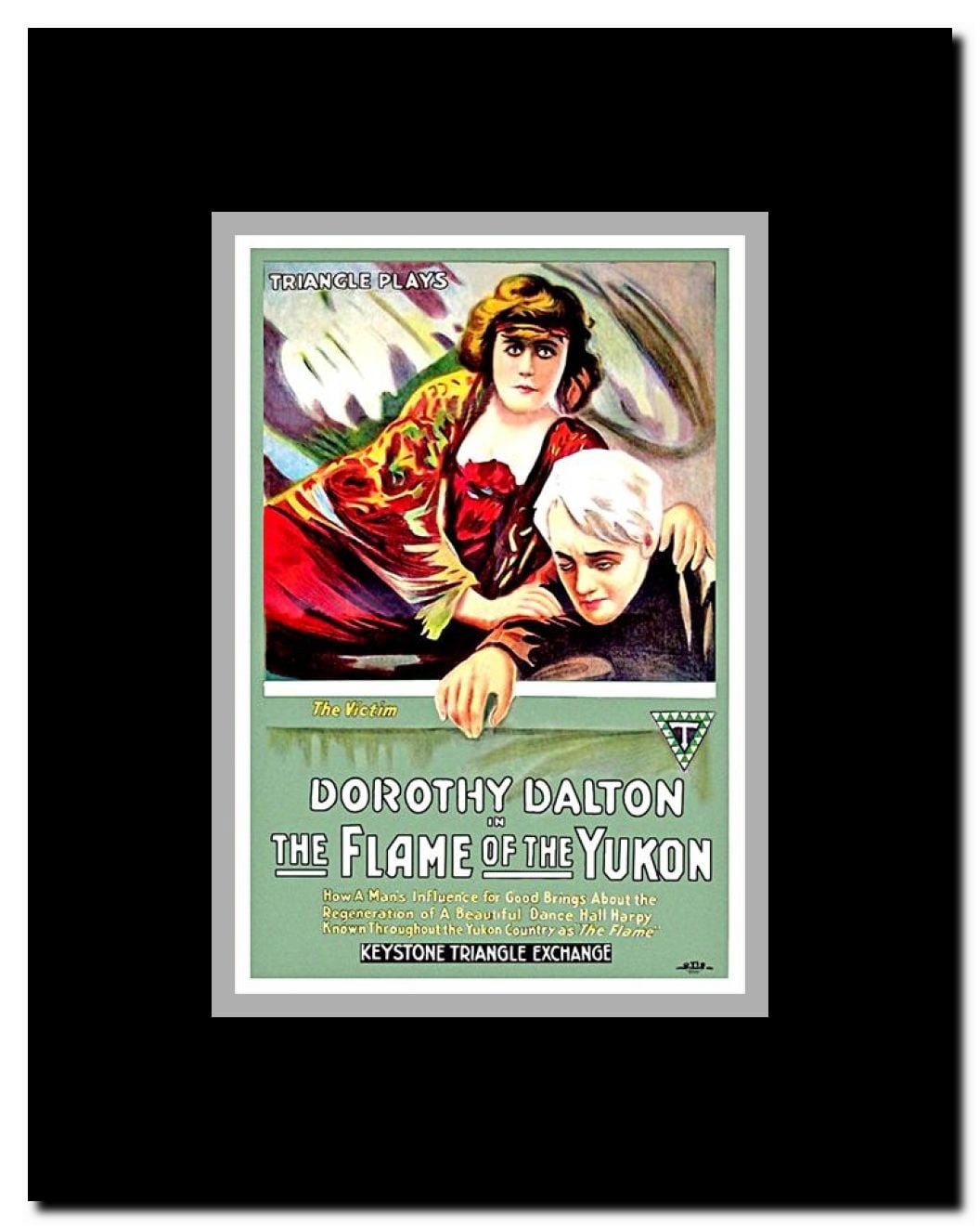 The Flame of the Yukon Framed Movie Poster