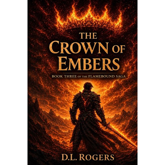 The Flamebound Saga The Crown of Embers: Book Three of The Flamebound Saga, Book 3, (Paperback)