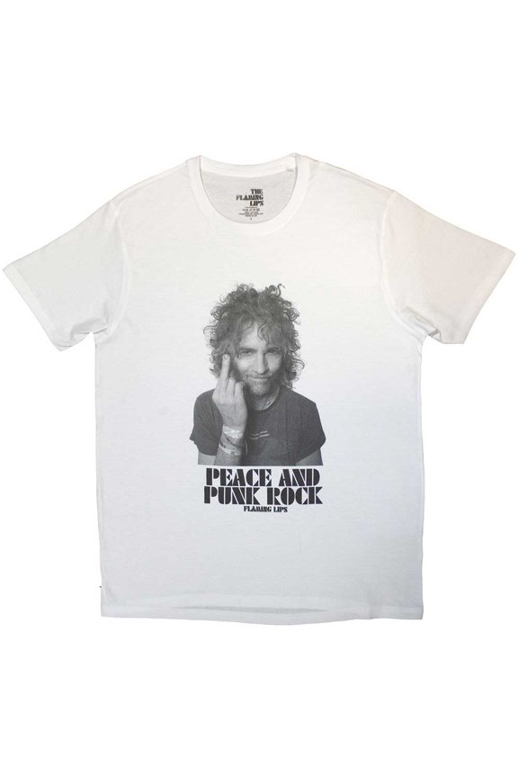 The Flaming Lips Unisex T-Shirt: Peace and Punk