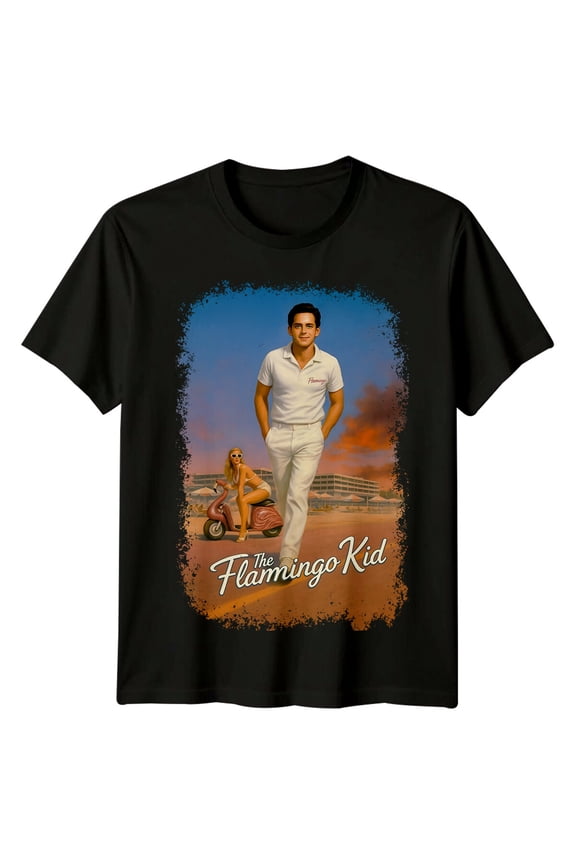 The Flamingo Kid (1984) Movie Poster Inspired T-Shirt Retro 80s Tee