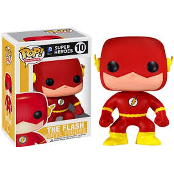 The Flash 10 Funko Pop With Protector Heroes