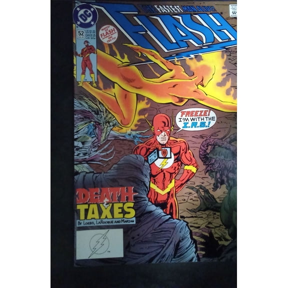 Pre-Owned The Flash #52 1991 DC Comics Comic Book