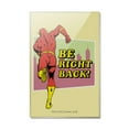 thumbnail image 1 of The Flash Be Right Back Rectangle Acrylic Fridge Refrigerator Magnet, 1 of 5