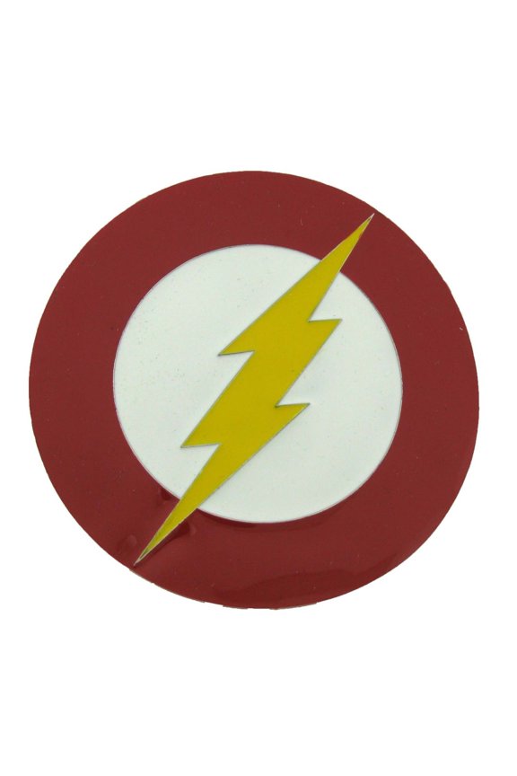 The Flash Belt Buckle Lighting Bolt Halloween Costume Metal Fashion Gift New DC