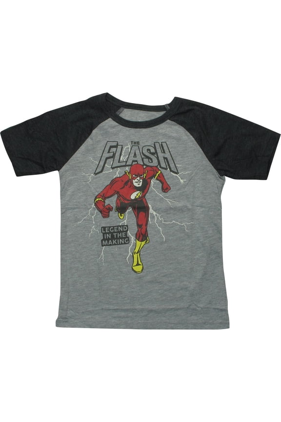 The Flash Boys Gray Short Sleeve Legend In The Making Tee Shirt T-Shirt 10
