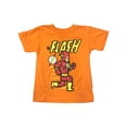 thumbnail image 1 of The Flash Boys Orange Short Sleeve Super Hero Tee Shirt T-Shirt Small, 1 of 1