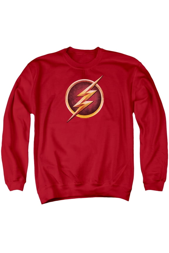 The Flash - Chest Logo - Crewneck Sweatshirt - Medium