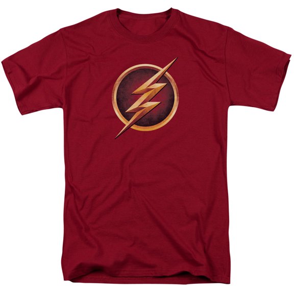 The Flash Chest Logo Officially Licensed Adult T-Shirt 2XL
