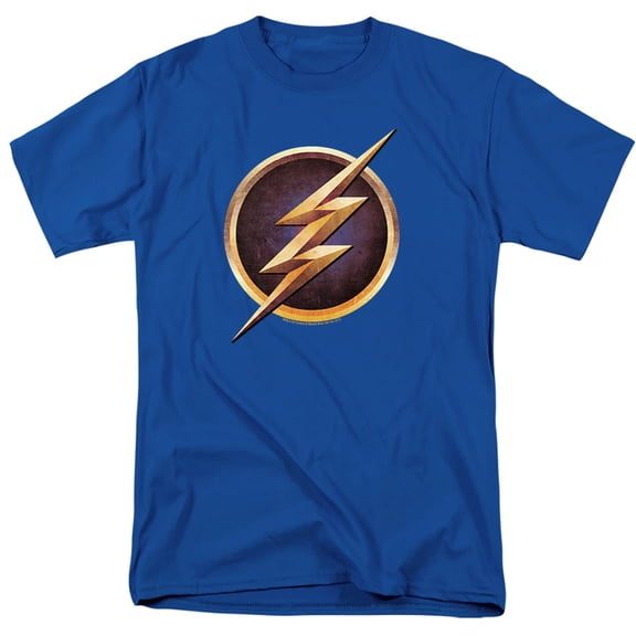 The Flash Chest Logo Unisex Adult T Shirt, Royal, 4X-Large