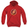 thumbnail image 1 of The Flash - Chest Logo - Youth Hooded Sweatshirt - Medium, 1 of 2