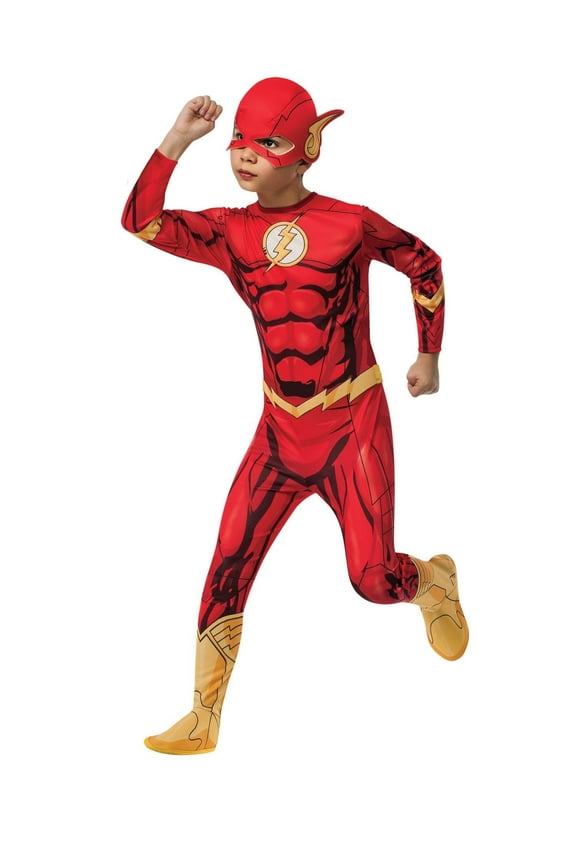 DC Universe The Flash Costume for Kids by Rubies, Boys Large
