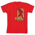 thumbnail image 1 of The Flash Comic Book Flash Boy's Red T-shirt-M, 1 of 2