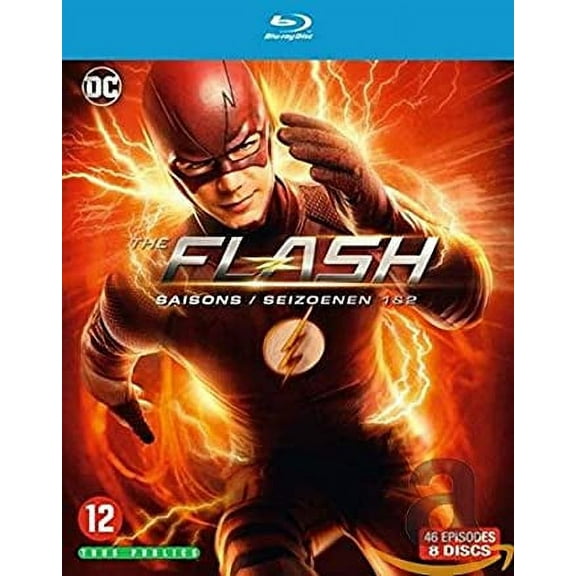 The Flash (Complete Seasons 1-2) - 8-Disc Box Set [ Blu-Ray, Reg.A/B/C Import - Belgium ]