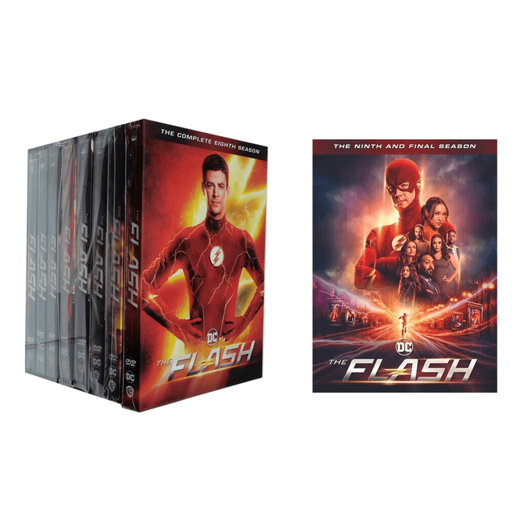 The Flash TV Show: Complete Series Seasons 1-9 Full Set (DVD