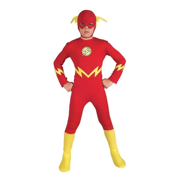 DC Comics Classic The Flash Costume for Kids by Rubies, Boys Medium