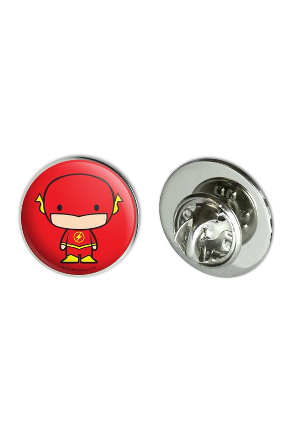 The Flash Cute Chibi Character Metal 0.75" Lapel Hat Pin Tie Tack Pinback