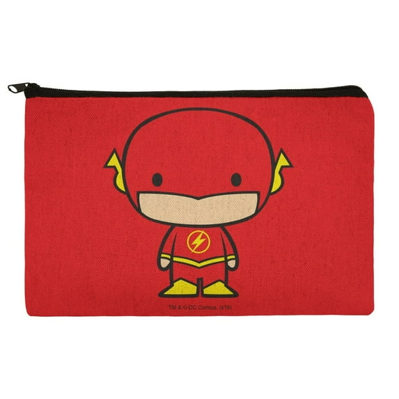 The Flash Cute Chibi Character Pencil Pen Organizer Zipper Pouch Case