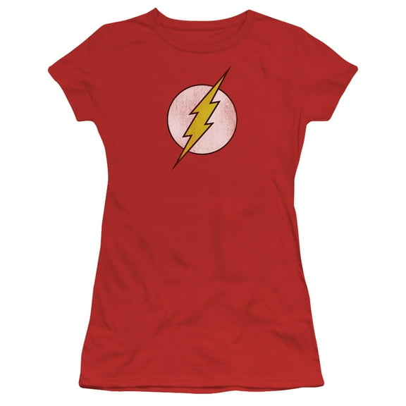The Flash Distressed Symbol Women&apos;s T-Shirt-2XLarge