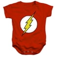 thumbnail image 1 of The Flash Distressed Unisex Infant Snap Suit for Baby (18 Months) Red, 1 of 4