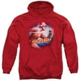 thumbnail image 1 of The Flash Fastest Man Adult Pullover Hoodie Sweatshirt Red, 1 of 1