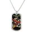 thumbnail image 1 of The Flash Fastest Man Alive Military Dog Tag Pendant Necklace with Chain, 1 of 5