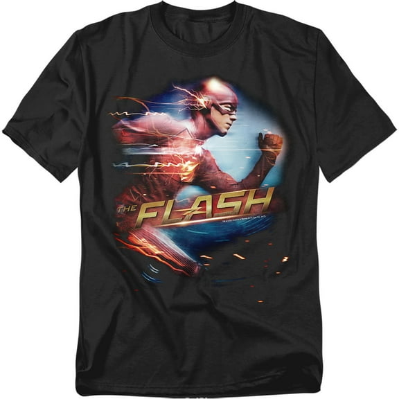 The Flash T-Shirt Fastest Man Unisex Graphic Tee For Men & Women Black&nbsp;