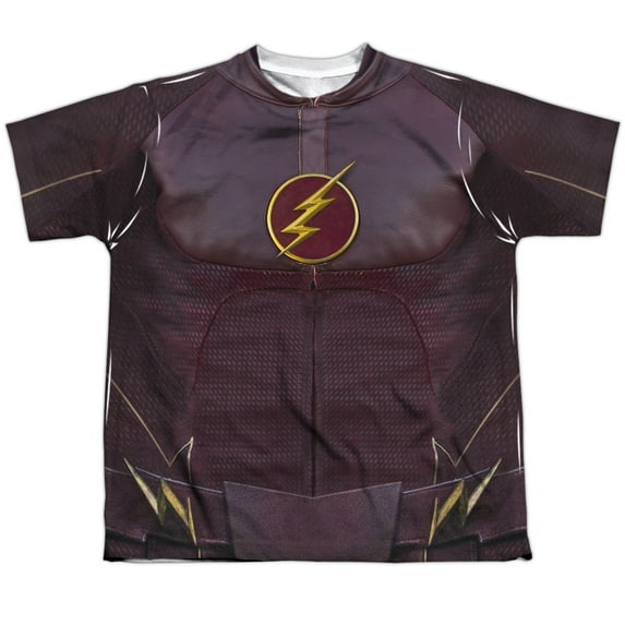 The Flash - Flash Uniform - Youth Short Sleeve Shirt - X-Large