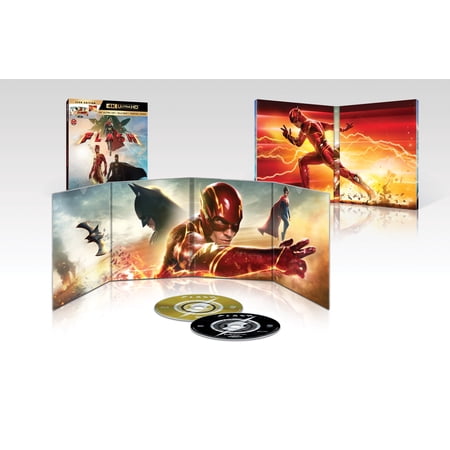 The Flash (Icon Edition) (Walmart Exclusive) (4K Ultra HD + Blu-ray + Digital Copy)