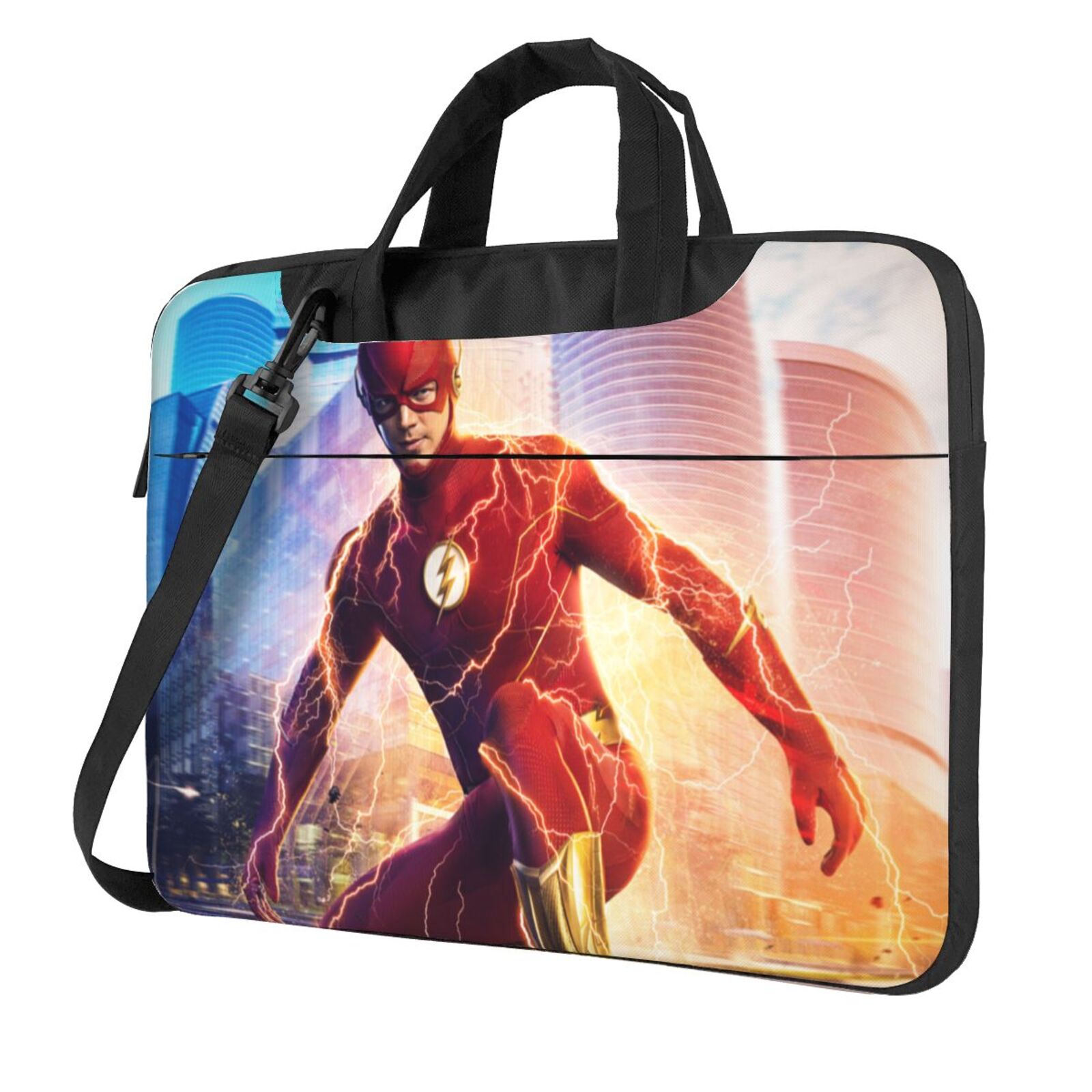 The Flash Laptop Carrying Case, 15.6 inch Computer Laptop Bag Messenger ...