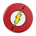 thumbnail image 1 of The Flash Lightning Bolt Logo Pinback Button Pin, 1 of 5