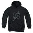 thumbnail image 1 of The Flash Line Logo 2 Kids Pull-Over Hoodie (X-Large) for Youth Boys and Girls, Black, 1 of 5