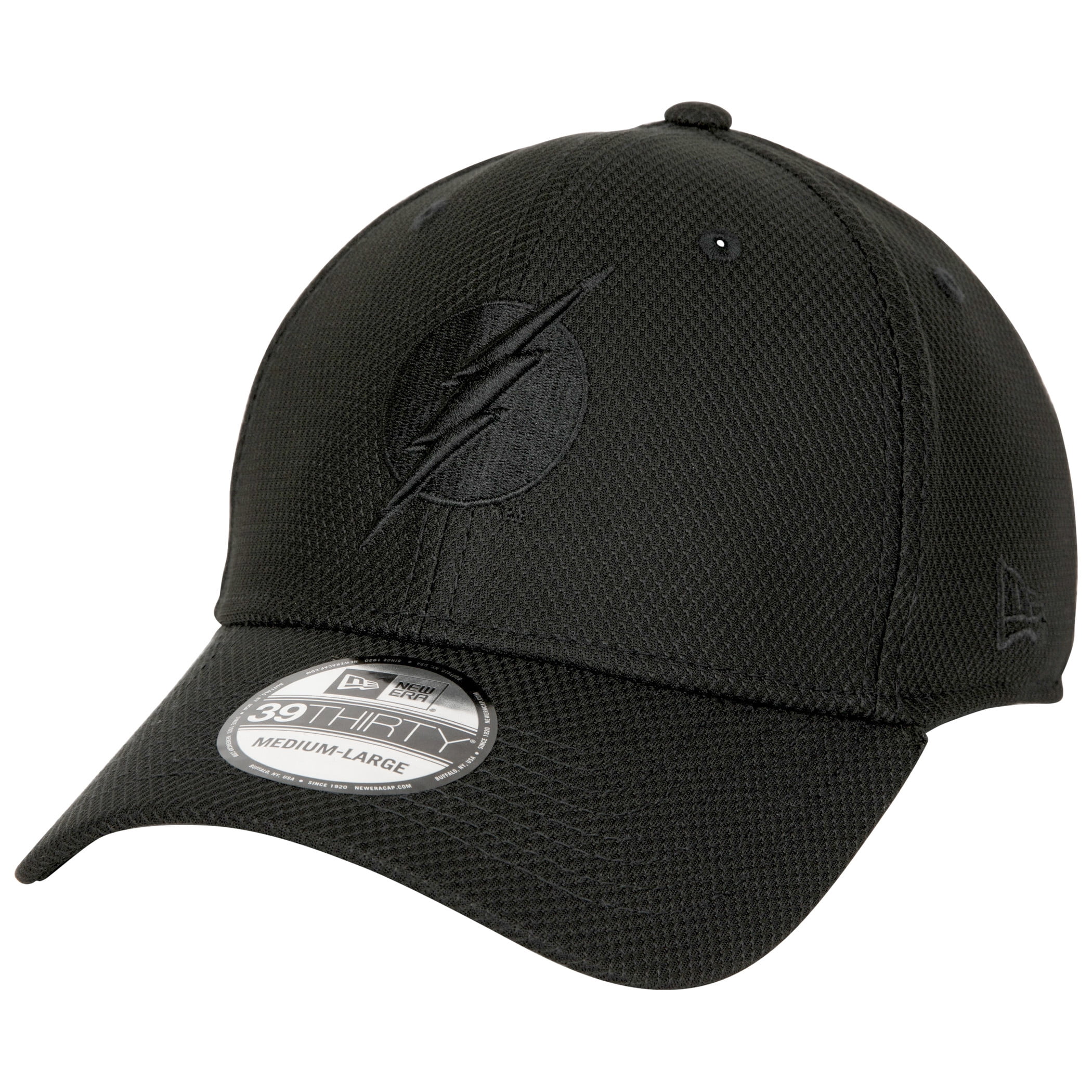 The Flash Logo DC Comics Black Colorway New Era 39Thirty