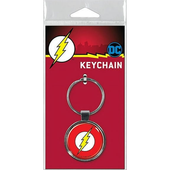 The Flash Logo Keychain