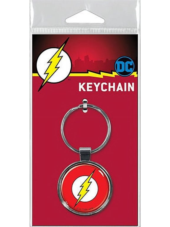 The Flash Logo Keychain