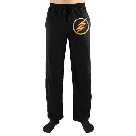 The Flash Logo Print Men's Sleepwear Sleep Pajama PantsXX-Large