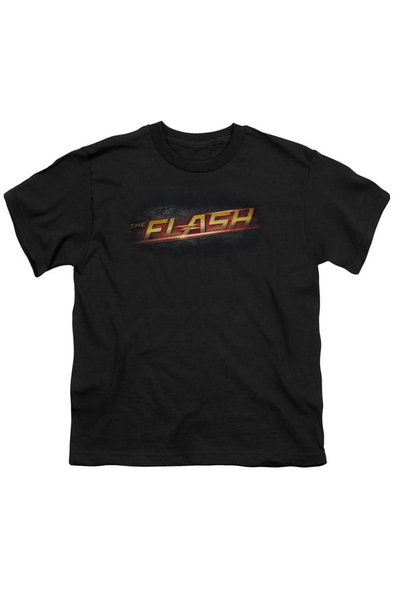 The Flash - Logo - Youth Short Sleeve Shirt - Small
