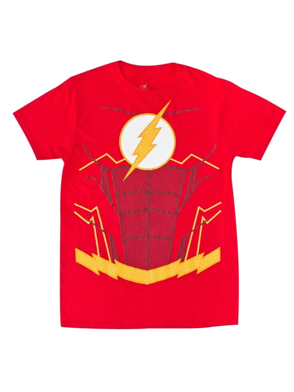 Men's Red Suit Up Costume T-Shirt-XLarge