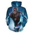 thumbnail image 1 of The Flash Mens Womens Novelty Hoodie 3D Print Pullover Hooded Long Sleeve Sweatshirts Tops Blouse with Pocket, 1 of 8