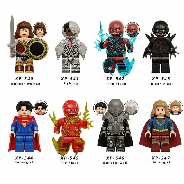 The Flash Minifigures x 8 Sets 1 - Walmart.com