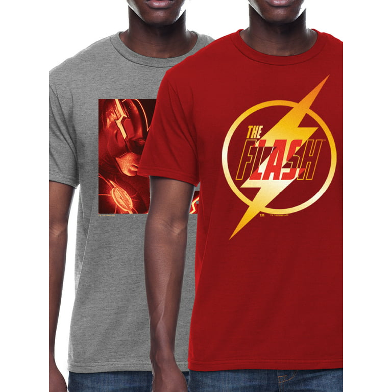 tempereret Arrangement Lære The Flash Movie Icon Bundle, Men's Short Sleeve Graphic T-Shirts, 2 Pack,  Sizes SM-3XL - Walmart.com