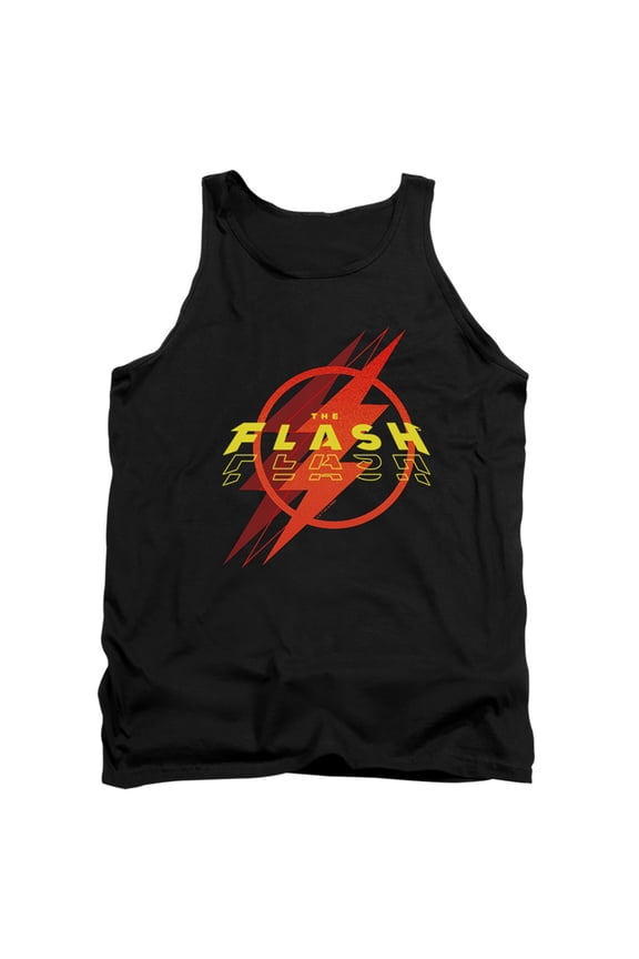 The Flash Movie Saving The Future Unisex Adult Tank Top,Black, Large