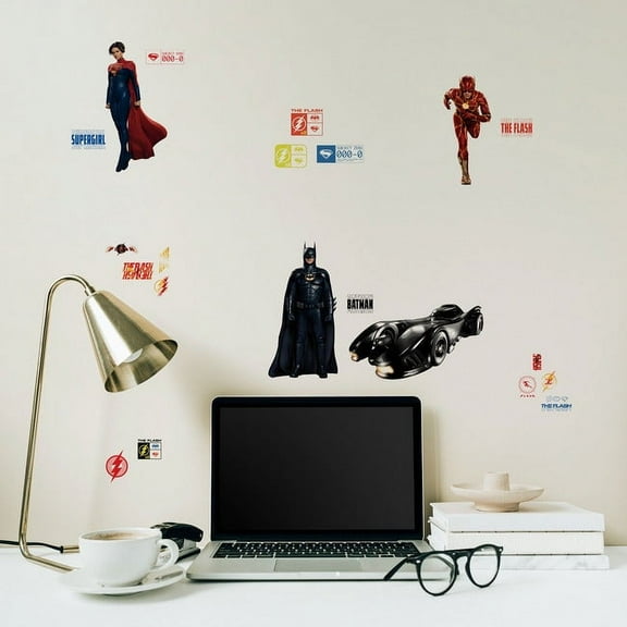 The Flash Movie Super Heroes Set Wall Decals