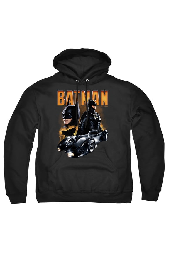 Multiple Batman Unisex Adult Pull-Over Hoodie