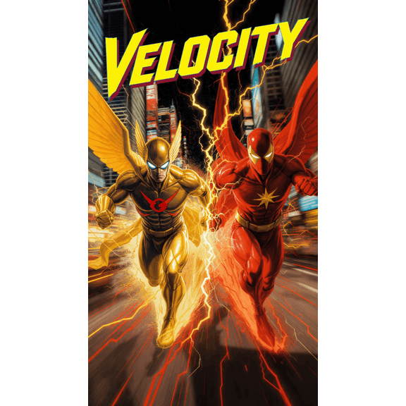 The Flash Race Wall Poster 22.375" x 34"