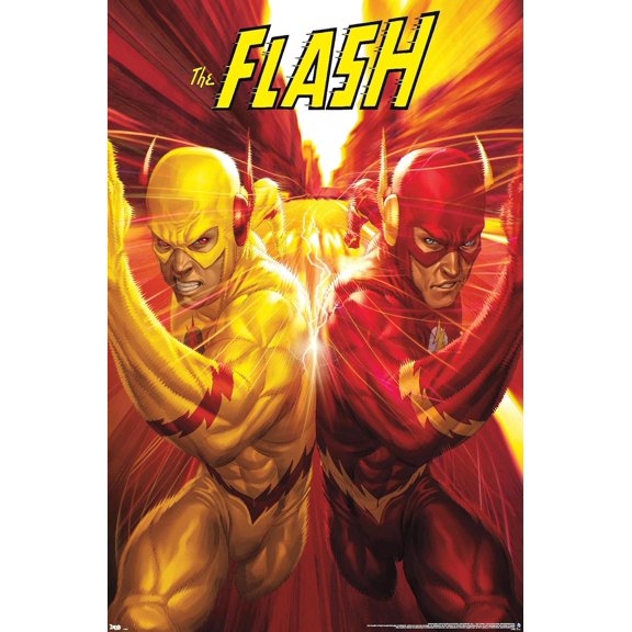 The Flash Race Wall Poster 22.375" x 34"