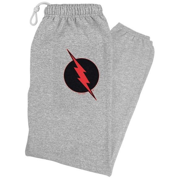 The Flash Reverse Flash Logo Unisex Jogger Sweatpants for Men and Women, Athletic Heather, Large