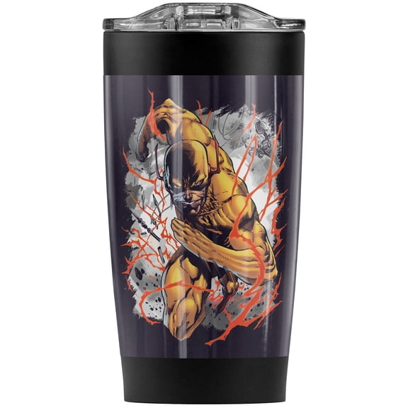 The Flash Reversed Stainless Steel Tumbler 20 oz Coffee Travel Mug/Cup, Vacuum Insulated & Double Wall with Leakproof Sliding Lid | Great for Hot Drinks and Cold Beverages